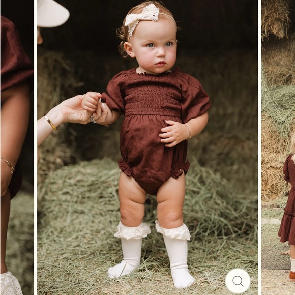 Ivy City romper in CREAM - Picture 2 of 3